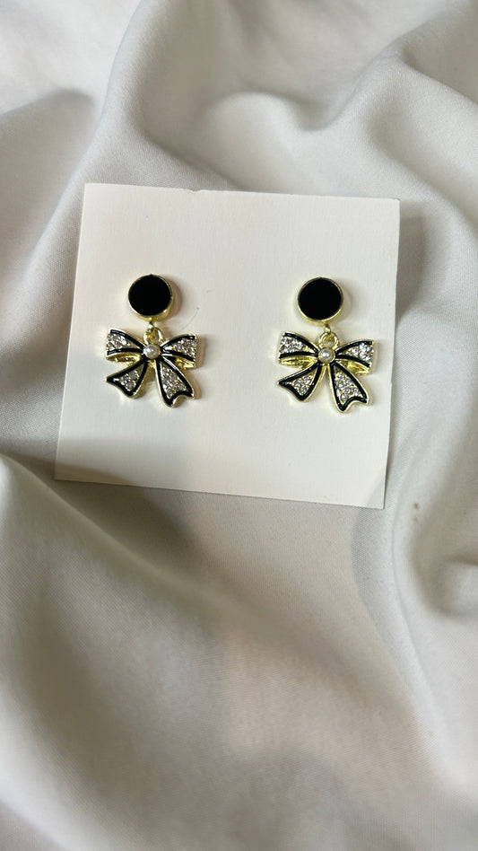 Bow Drop Earrings