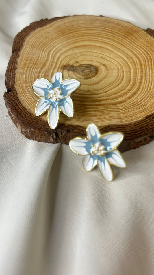 Floral Stud Earrings
