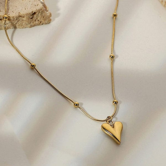 Gold Heart Pendant